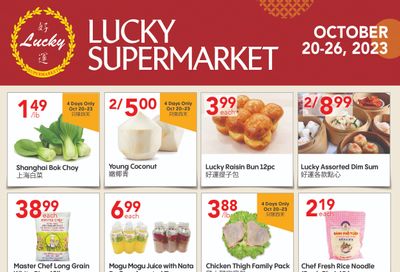 Lucky Supermarket (Edmonton) Flyer October 20 to 26
