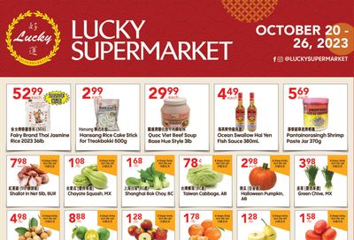 Lucky Supermarket (Calgary) Flyer October 20 to 26