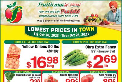 Fruiticana (Calgary) Flyer October 20 to 26