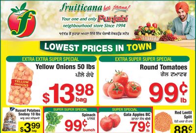 Fruiticana (Greater Vancouver) Flyer October 20 to 25