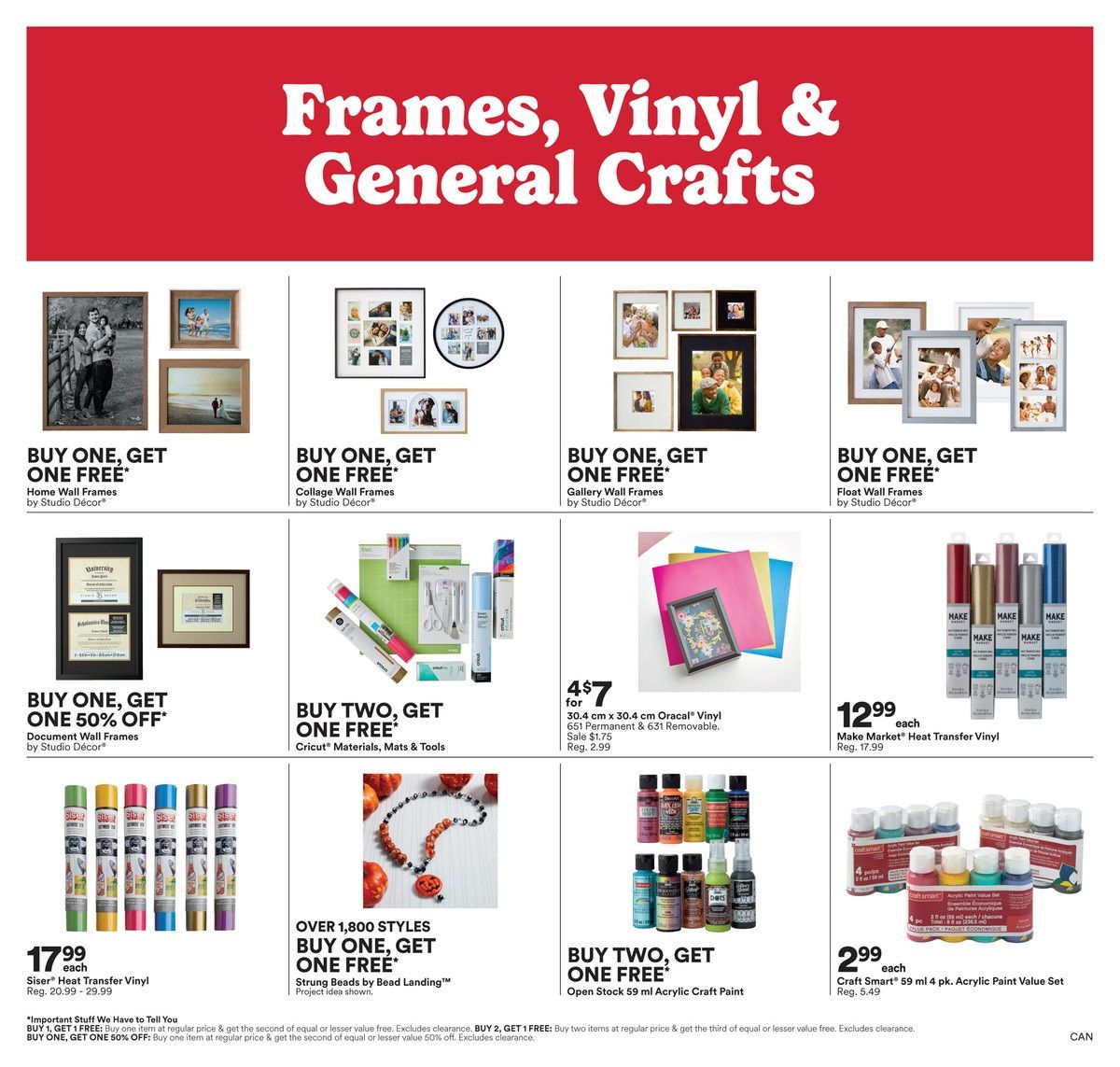 Michael's Flyer October 20 to 26