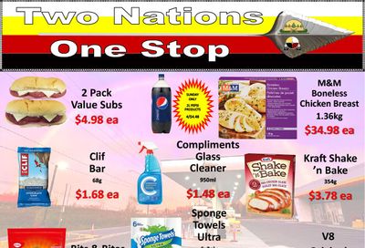 Two Nations One Stop Flyer October 20 to 26