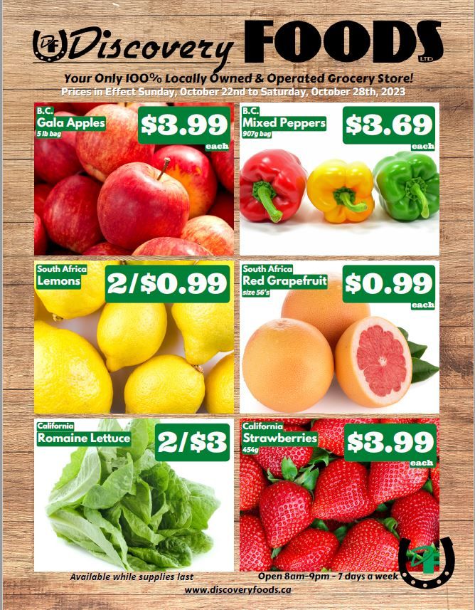 Discovery Foods Flyer October 22 to 28