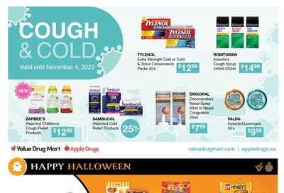 Value Drug Mart Flyer October 22 to November 4