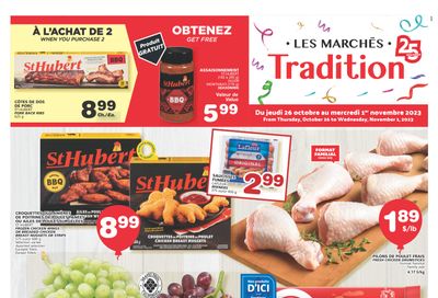 Marche Tradition (QC) Flyer October 26 to November 1