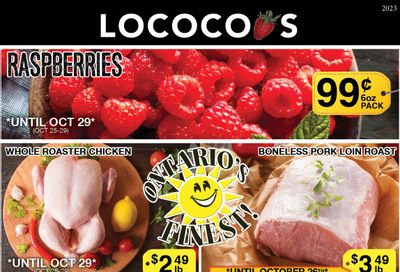 Lococo's Flyer October 25 to 29