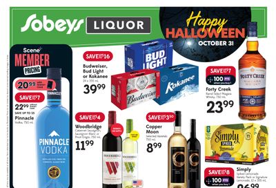 Sobeys (SK) Liquor Flyer October 26 to November 1