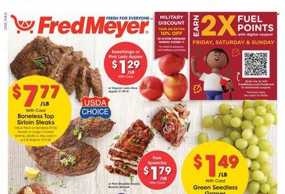 Fred Meyer (AK, ID, OR, WA) Weekly Ad Flyer Specials October 18 to October 24, 2023