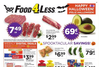 Food 4 Less (CA) Weekly Ad Flyer Specials October 25 to October 31, 2023