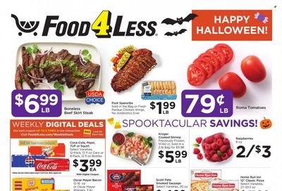 Food 4 Less (IL) Weekly Ad Flyer Specials October 25 to October 31, 2023