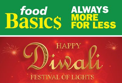 Food Basics Diwali Flyer October 26 to November 1