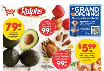 Ralphs (CA) Weekly Ad Flyer Specials October 18 to October 24, 2023