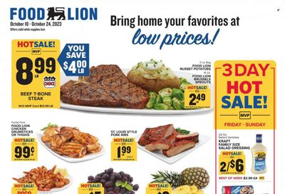 Food Lion Weekly Ad Flyer Specials October 18 to October 24, 2023