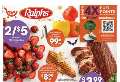 Ralphs (CA) Weekly Ad Flyer Specials October 25 to October 31, 2023