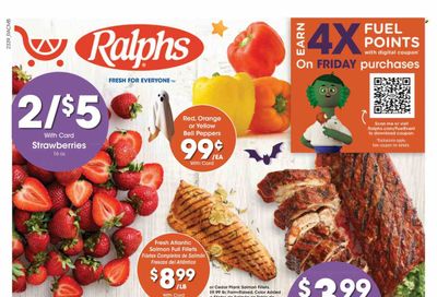 Ralphs (CA) Weekly Ad Flyer Specials October 25 to October 31, 2023