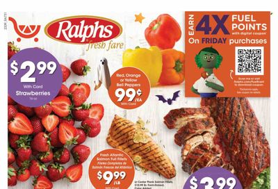 Ralphs (CA) Weekly Ad Flyer Specials October 25 to October 31, 2023