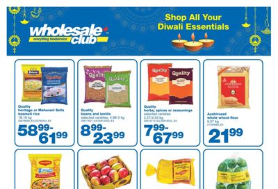 Wholesale Club (ON) Diwali Flyer October 26 to November 8