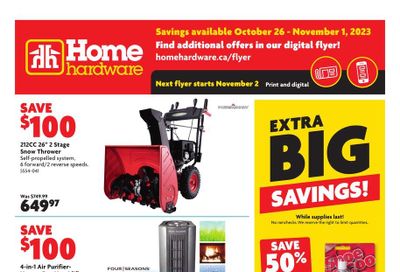 Home Hardware (ON) Flyer October 26 to November 1