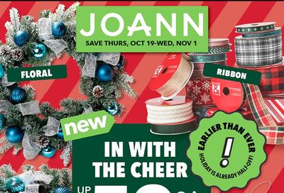 JOANN Weekly Ad Flyer Specials October 19 to November 1, 2023