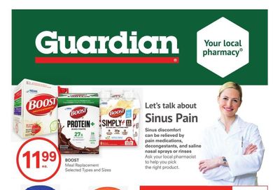 Guardian Pharmacy Monthly Flyer October 27 to November 23