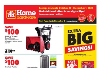 Home Hardware (BC) Flyer October 26 to November 1