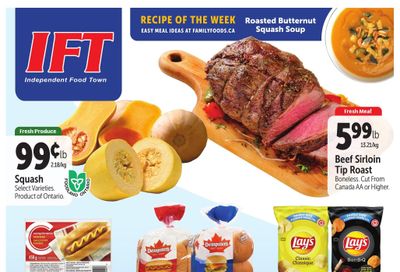 IFT Independent Food Town Flyer October 26 to November 1