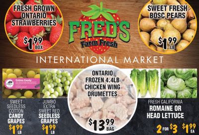 Fred's Farm Fresh Flyer October 25 to 31