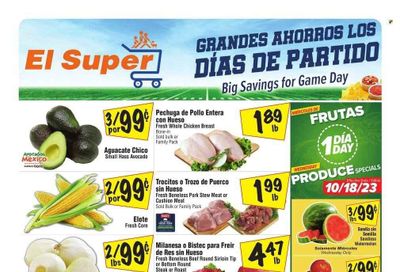 El Super (NV) Weekly Ad Flyer Specials October 18 to October 24, 2023