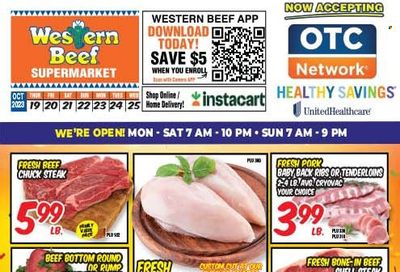 Western Beef (FL, NY) Weekly Ad Flyer Specials October 19 to October 25, 2023