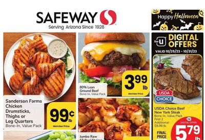 Safeway (AZ) Weekly Ad Flyer Specials October 25 to October 31, 2023