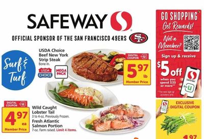 Safeway (CA) Weekly Ad Flyer Specials October 25 to October 31, 2023