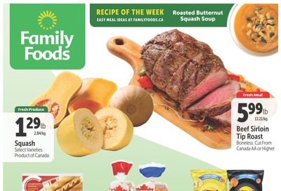Family Foods Flyer October 26 to November 1