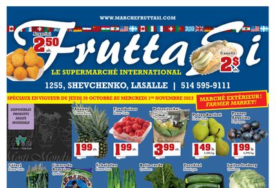 Frutta Si Flyer October 26 to November 1