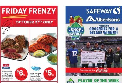 Safeway (WA) Weekly Ad Flyer Specials October 25 to October 31, 2023