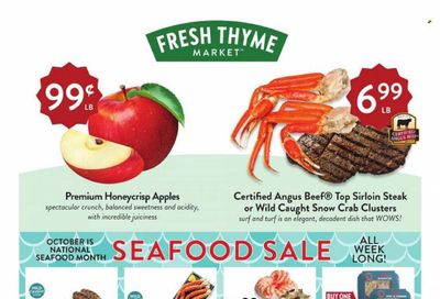 Fresh Thyme Weekly Ad Flyer Specials October 18 to October 24, 2023
