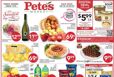 Pete's Fresh Market (IL) Weekly Ad Flyer Specials October 18 to October 24, 2023
