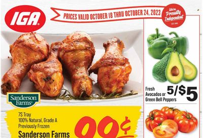 IGA (IN) Weekly Ad Flyer Specials October 18 to October 24, 2023