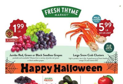 Fresh Thyme Weekly Ad Flyer Specials October 25 to October 31, 2023