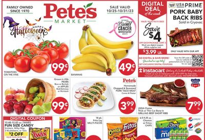 Pete's Fresh Market (IL) Weekly Ad Flyer Specials October 25 to October 31, 2023