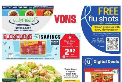 Vons (CA) Weekly Ad Flyer Specials October 18 to October 24, 2023