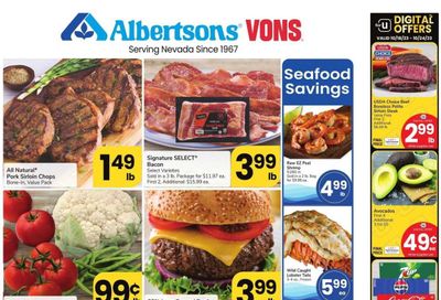 Vons (NV) Weekly Ad Flyer Specials October 18 to October 24, 2023