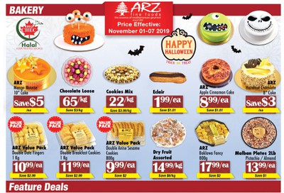 Arz Fine Foods Flyer November 1 to 7