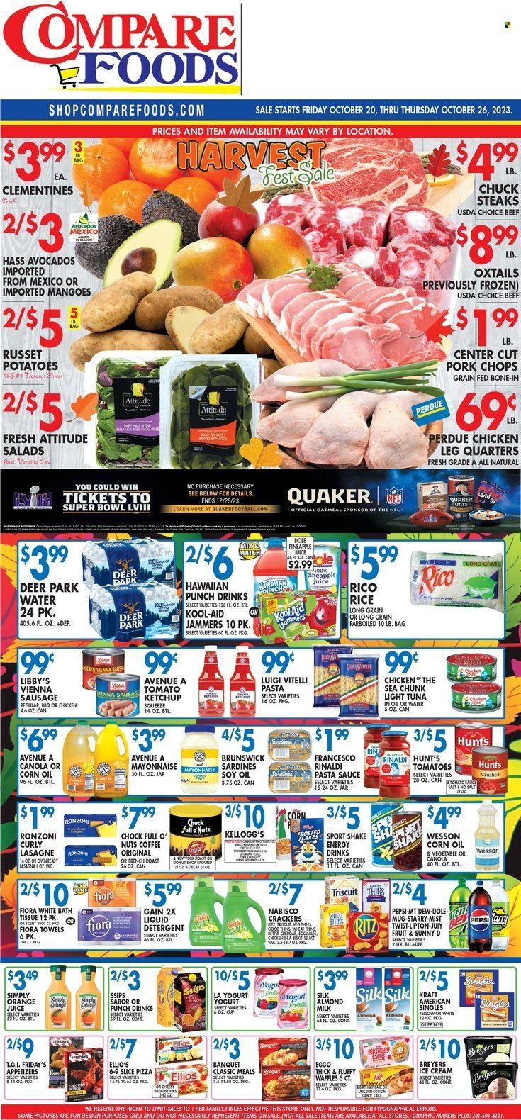 Compare Foods (CT, MD, NC, NJ, NY, RI) Weekly Ad Flyer Specials October 20 to October 26, 2023