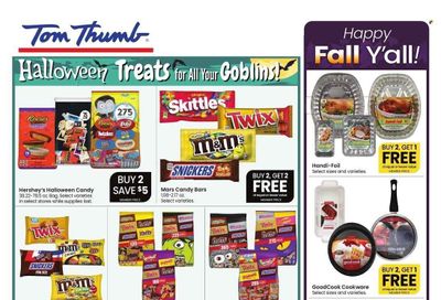 Tom Thumb (TX) Weekly Ad Flyer Specials October 25 to October 31, 2023