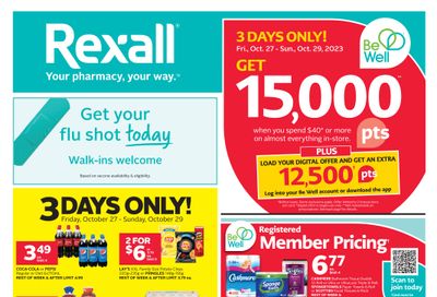 Rexall (ON) Flyer October 27 to November 2