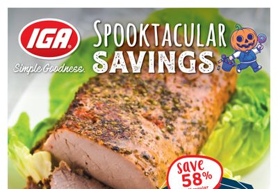 IGA Stores of BC Flyer October 27 to November 2
