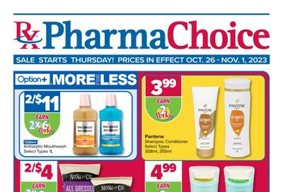PharmaChoice (BC, AB, SK & MB) Flyer October 26 to November 1