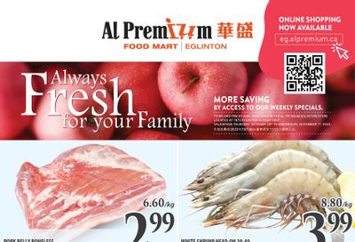 Al Premium Food Mart (Eglinton Ave.) Flyer October 26 to November 1