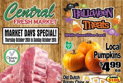 Central Fresh Market Flyer October 26 to November 2