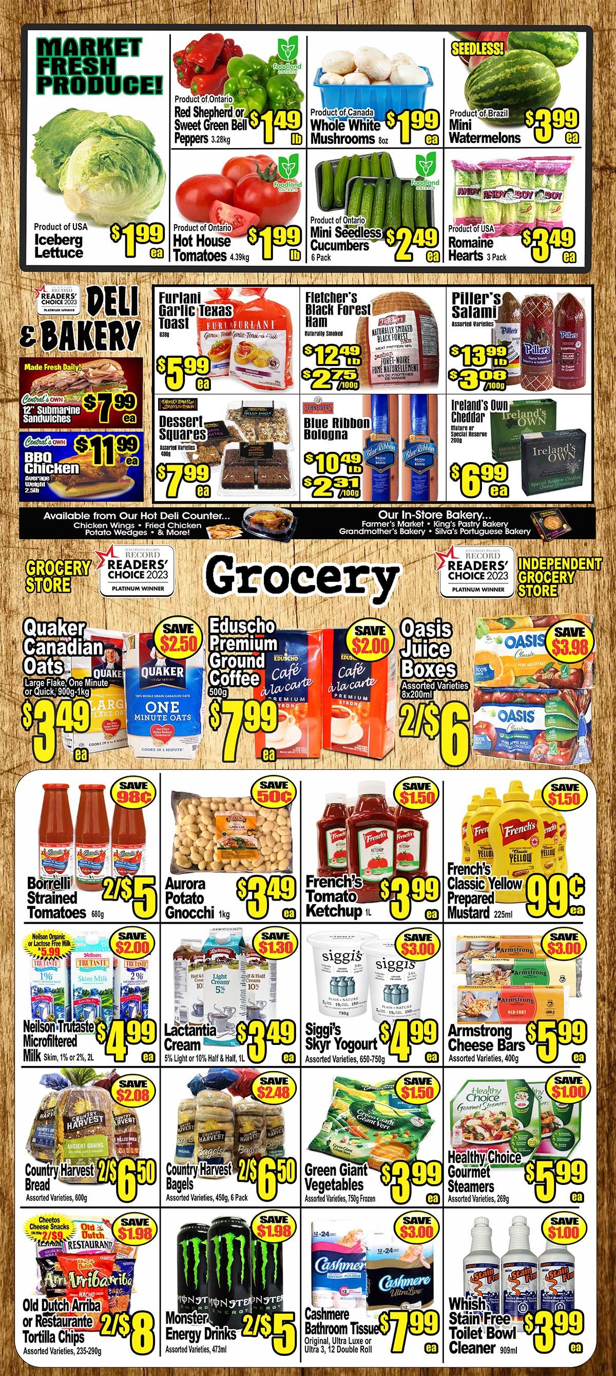 Central Fresh Market Flyer October 26 to November 2